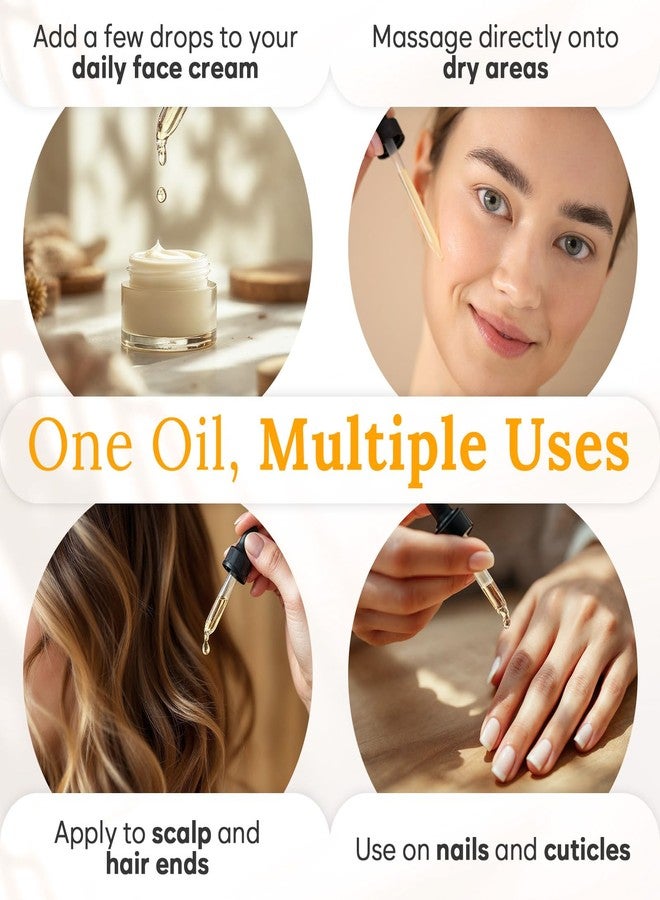 BLOOMORA Pumpkin Seed Oil for Hair Growth & Care - Dry Scalp Oil, Skin & Nail Hydration (2Fl Oz), - Cold Pressed Pumpkin Seed Extract Drops for Scalp Care - Smooth Split Ends - Natural Hair Serum Alternative - Image 4